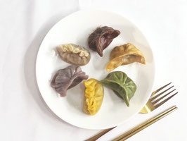 LEBHCD-31-1 Colorful Chicken Dumplings 6 (Steam)  彩色鸡肉饺子 6只 (蒸)