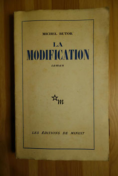Michel BUTOR, La Modification, Minuit, 1957, édition originale