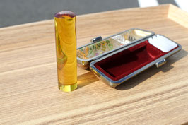 黄水晶・シトリン　/　印章ケース付き
