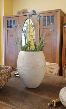 Vase 31,5 cm x 23 cm ( H x D), dicht gebrannt, Unikat, Handarbeit, Dekoration