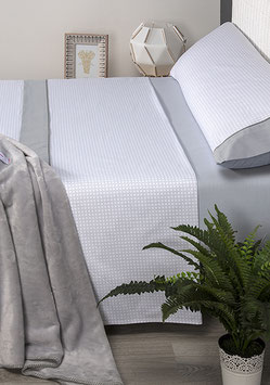 JUEGO DE CAMA 100% 200 HILO PERCAL modelo G59