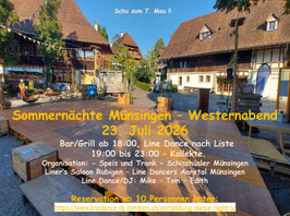 Sommernächte Münsingen vom 23. Juli 2026