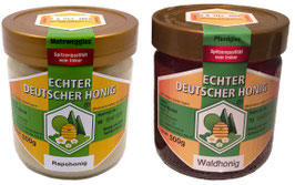 1x 500g Rapshonig + 1x 500g Waldhonig SET