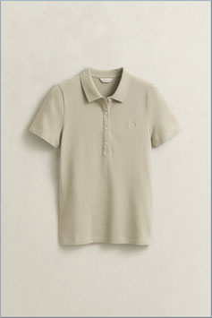 GANT Slim Polo Shirt Light Khaki