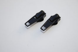 Zipper Autolock schwarz ab 2 Stück (€ 0,40/St.) 5mm Schiene