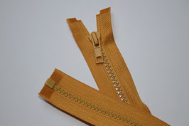 Reißverschluss senfgelb 35 cm teilbar Jacken-Reißverschluss senf gelb