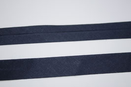 REST 1,90m  Schrägband dunkelblau Baumwolle 18 mm - € 1,20/m