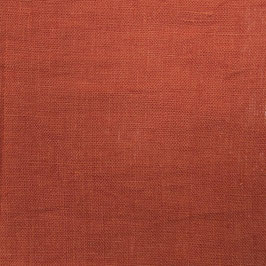 AUSVERKAUFT Leinen beschichtet - AU Maison - Farbe: terracotta .. rotbraun ...