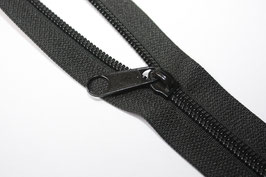Reißverschluss 5 mm schwarz - 1 Meter + 2 St. Zipper (EUR 1,80/Set)