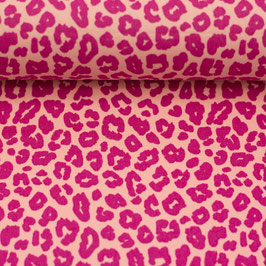 Baumwolle Leo Leo-Design rosa / erika - pink LEONI von Swafing RE