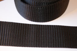 Gurtband 50 mm schwarz Taschenband Taschengurtband Träger Gurt Tragegurt