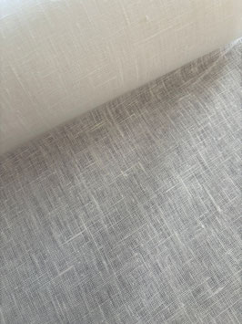 Leinen beschichtet - AU Maison - 100% Leinen - Farbe: weiss
