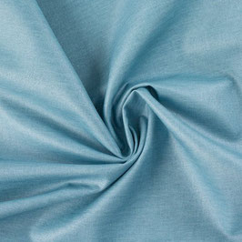 beschichtete Baumwolle UNI hellblau blau jeansblau unifarben einfarbig Luisa RESTMENGE