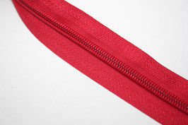 Reißverschluss  5 mm rot - 1 Meter + 2 St. Zipper (EUR 1,80/Set)