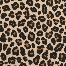 Baumwolle Leo Leo-Design camel / schwarz Tim von Swafing