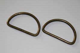 D-Ring 50 mm altmessing 2 Stück (EUR 0,60/St.)