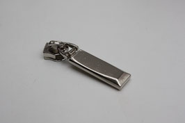 5x Zipper silber 45 mm lang schmal - 5 Stück = LETZTEN  (EUR 0,50/St.) 5mm Schiene