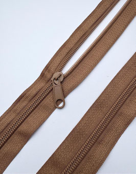 Reißverschluss braun mittelbraun / brauner Zucker :) & Zipper