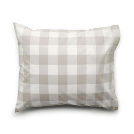 Hästens Bettbezug und Kissenbezug Original Check, Farbe Silver Grey Check