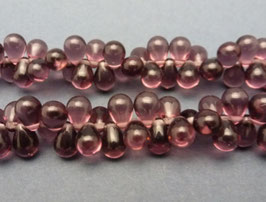 Tr08 Tropfenperlen Amethyst