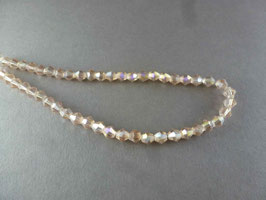DK09 Rosa iris. 6mm; Strang