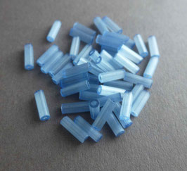 B35 H. Jeansblau seidenm.; 7x2,3mm