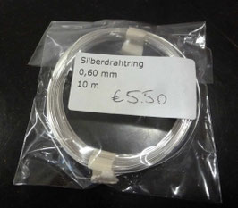 D6-1 Silberdraht 0,6mm