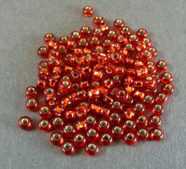 R27 Hellrot m. Silbereinzug; 2,6mm