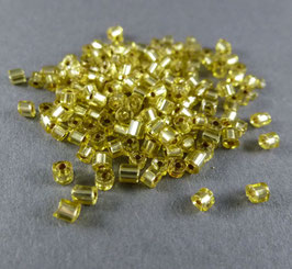 Gr57 Gelbgrün Silbereinzug; 2mm