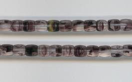 Wu13 Würfel Amethyst/Transparent, 7x7mm