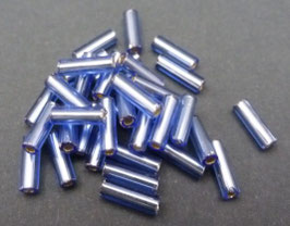 B34 Hellblau Silbereinzug; 7mm