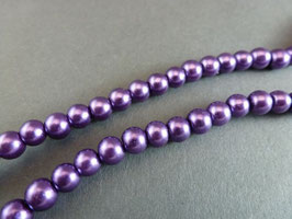 K11 Wachsperle Lila 6mm