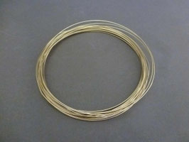 04 Champagnerfarbener Aluminiumdraht 0,8mm