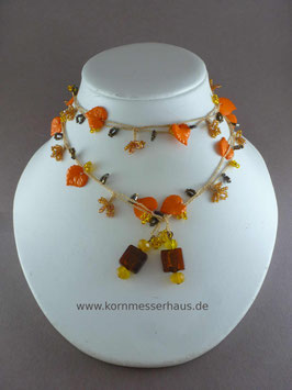 04 Materialset Oya Orange/Braun