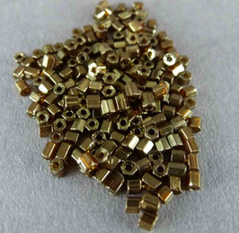 Brn04 Dunkelbraun Gold.; 2mm