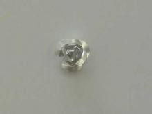 Ro06 Rose Silberfarben  7mm