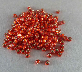 R16 Hellrot m. Silber, 2,2mm