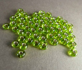 Gr22 Gelbgrün Silbereinzug.; 4mm