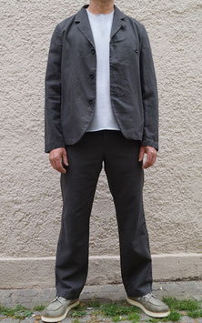 HANNES ROETHER ANZUG GRAU