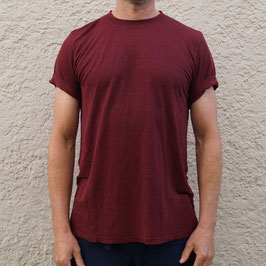 JUNGMAVEN HANF T-SHIRT BURGUNDY