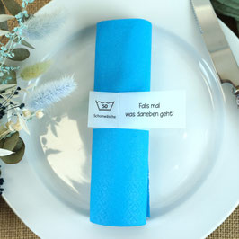 Serviettenring zum Geburtstag, Design Schonwäsche