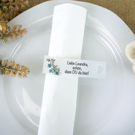 Serviettenring für die Kommunion/Konfirmation, Design Boho - 1 Stück