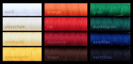 Knopflochgarn - verschiedene Farben