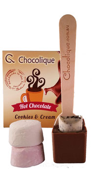 Hot chocolate : Milk - Cookies and Cream