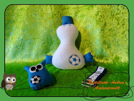 Fußball-Set blau