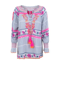 Bluse "IBlue Ikat"