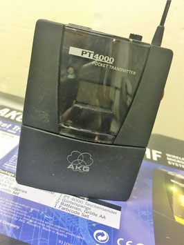 AKG PT 4000 POCKET TRANSMITTER 835 861 Mhz