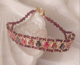 Bracelet rubis d'Automne