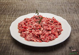 CH-Rind Muskelfleisch 50% + Pansen 50% (Wurst à 500 gr.)