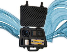 Mobile Ultraschall- Durchfluss Messkoffer- Kompakt